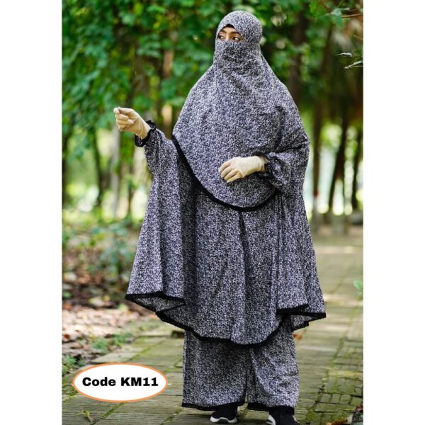 Khimar with plazu code KM11
