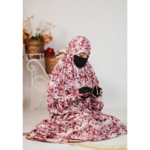 Salah long khimar